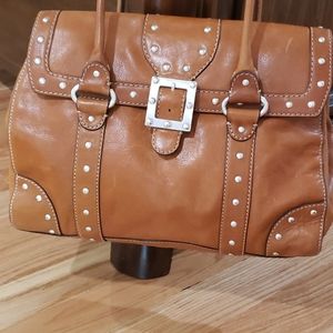 Michael Kors all leather handbag